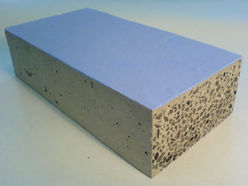 Легкий бетон с пеностеклянным гравием