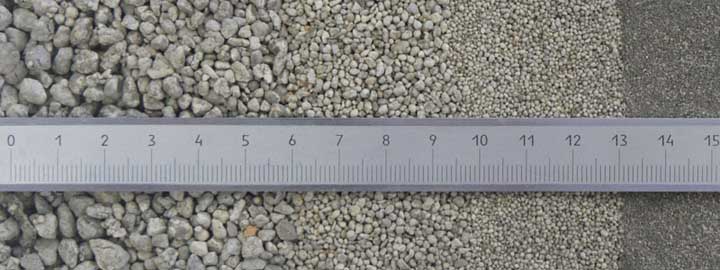 Пеностеклянный гравий фракции 0.315-10 мм